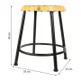 Stool Alexandra House Living Metal Iron 35 x 46 x 35 cm by Alexandra House Living, Sofas and chairs - Ref: D1630044, Price: 3...