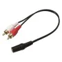 Câble Audio Jack (3,5 mm) vers 2 RCA PcCom de PcCom, Câbles - Réf : S7827367, Prix : 6,79 €, Remise : %