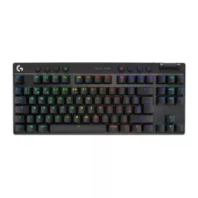 Tastatur Logitech G PRO X TKL LIGHTSPEED Qwerty Spanisch Schwarz von Logitech, Tastaturen - Ref: S7827455, Preis: 238,03 €, R...