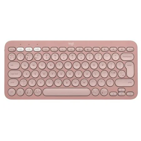 Teclado sem Fios Logitech Pebble Keys 2 K380s Qwerty espanhol Cor de Rosa de Logitech, Teclados - Ref: S7827667, Preço: 56,88...