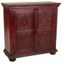 Console Alexandra House Living Red Mango wood 40 x 90 x 90 cm by Alexandra House Living, Tables - Ref: D1630082, Price: 482,8...