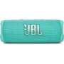 Altifalante Bluetooth Portátil JBL Flip 6 20 W Turquesa de JBL, Auriculares portáteis e altifalantes com porta dock - Ref: S7...