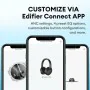 Bluetooth Headset with Microphone Edifier WH700NB Black by Edifier, Headphones and accessories - Ref: S7830208, Price: 61,02 ...