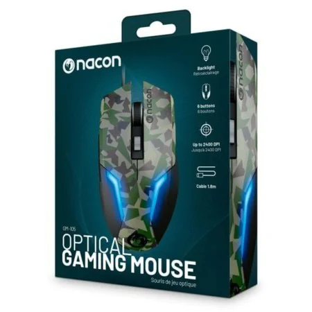 Mouse Nacon GM-105 Green by Nacon, Mice - Ref: S7830937, Price: 22,72 €, Discount: %