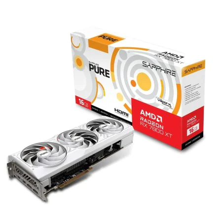 Carte Graphique Sapphire 11330-03-20G AMD RADEON RX 7800 XT 16 GB GDDR6 de Sapphire, Cartes graphiques - Réf : S7831058, Prix...