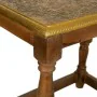 Mesa de Centro Alexandra House Living Castanho Dourado Madeira de mangueira 33 x 45 x 48 cm de Alexandra House Living, Jogos ...