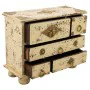 Box-Schmuckkästchen Alexandra House Living Creme Mango-Holz 10 x 19 x 24 cm 5 Schubladen von Alexandra House Living, Schmuckk...