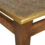 Centre Table Alexandra House Living Brown Gold Metal Mango wood 45 x 42 x 45 cm by Alexandra House Living, Tables - Ref: D163...