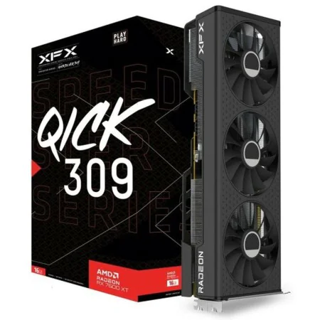 Carte Graphique XFX SPEEDSTER QICK309 BLACK AMD Radeon RX 7600 XT 16 GB GDDR6 de XFX, Cartes graphiques - Réf : S7832334, Pri...