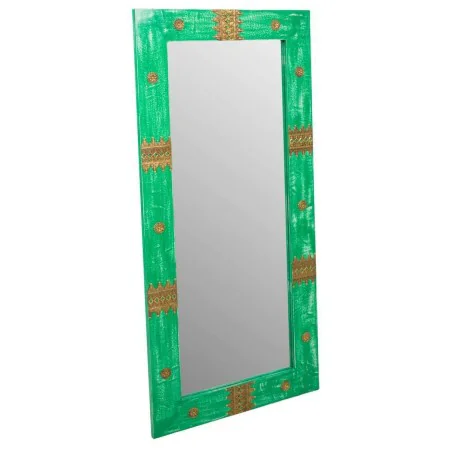 Wall mirror Alexandra House Living Green Golden Glass Mango wood 1 x 113 x 52 cm by Alexandra House Living, Wall-Mounted Mirr...