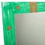 Wall mirror Alexandra House Living Green Golden Glass Mango wood 1 x 113 x 52 cm by Alexandra House Living, Wall-Mounted Mirr...