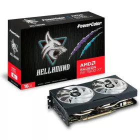 Scheda Grafica Powercolor HELLHOUND AMD Radeon RX 7600 XT 16 GB GDDR6 di Powercolor, Schede grafiche - Rif: S7832445, Prezzo:...