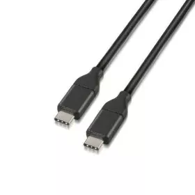 Câble USB-C 3.1 Aisens Noir 1 m de Aisens, Câbles USB - Réf : S7832458, Prix : 29,83 €, Remise : %