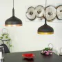 Lampadario Alexandra House Living Nero Dorato di Alexandra House Living, Lampade a sospensione - Rif: D1630144, Prezzo: 47,25...