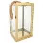 Laterne Alexandra House Living Gold Glas Edelstahl 18 x 30 x 18 cm von Alexandra House Living, Kerzenständer und Kerzenhalter...