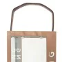 Farol Alexandra House Living Cobre Vidrio Acero Inoxidable 18 x 30 x 18 cm de Alexandra House Living, Candelabros y portavela...