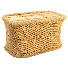 Mesa de apoio Alexandra House Living Natural Bambu Corda 48 x 45 x 79 cm de Alexandra House Living, Jogos de móveis - Ref: D1...