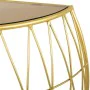 Hall Alexandra House Living Gold Glass Iron 52 x 77 x 92 cm by Alexandra House Living, Tables - Ref: D1630178, Price: 267,60 ...