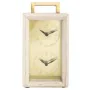 Orologio da Tavolo Alexandra House Living Ottone Vetro Ferro Legno di mango 9 x 30 x 15 cm di Alexandra House Living, Orologi...