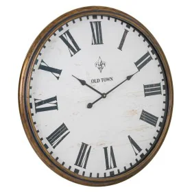 Wall Clock Alexandra House Living Golden Metal 6 x 80 x 80 cm by Alexandra House Living, Wall Clocks - Ref: D1630198, Price: ...