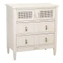 Chest of drawers Alexandra House Living Grey Pink Rattan Fir wood MDF Wood 36 x 70 x 65 cm by Alexandra House Living, Chest o...