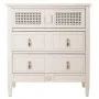 Kommode Alexandra House Living Grau Rosa Rattan Tannenholz Holz MDF 36 x 70 x 65 cm von Alexandra House Living, Kommoden & Si...