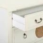 Chest of drawers Alexandra House Living White Rattan Fir wood MDF Wood 72 x 38 x 88 cm by Alexandra House Living, Chest of Dr...