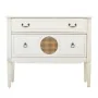 Cassettiera Alexandra House Living Bianco Rattan Legno di abete Legno MDF 72 x 38 x 88 cm di Alexandra House Living, Comò e c...