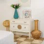 Chest of drawers Alexandra House Living White Rattan Fir wood MDF Wood 72 x 38 x 88 cm by Alexandra House Living, Chest of Dr...