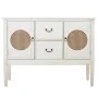 Ingresso Alexandra House Living Bianco Rattan Legno di abete Legno MDF 78 x 40 x 106 cm di Alexandra House Living, Tavoli - R...