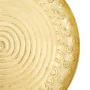 Piatto Decorativo Alexandra House Living Oro nichel 39 x 2 x 39 cm di Alexandra House Living, Ciotole decorative - Rif: D1630...