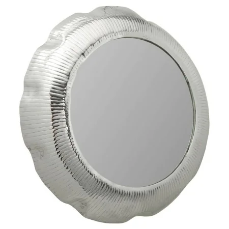 Wall mirror Alexandra House Living Silver Metal Glass 76 x 11 x 76 cm by Alexandra House Living, Wall-Mounted Mirrors - Ref: ...