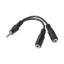 Cabo Áudio Jack (3,5 mm) Divisor NANOCABLE 15 cm Preto 15 cm de NANOCABLE, Cabos HDMI - Ref: S7835813, Preço: 7,65 €, Descont...