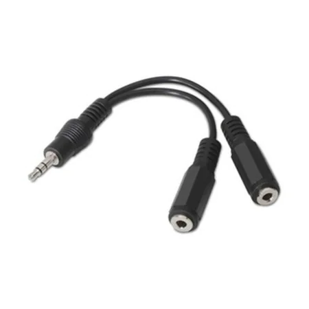 Cable Audio Jack (3,5 mm) Divisor NANOCABLE 15 cm Negro 15 cm de NANOCABLE, Cables HDMI - Ref: S7835813, Precio: 7,65 €, Desc...