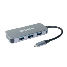 Hub USB D-Link Cinzento (1 Unidade) de D-Link, Hubs USB - Ref: S7835823, Preço: 75,77 €, Desconto: %