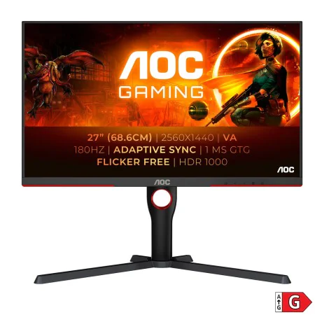 Gaming Monitor AOC 27" 180 Hz 2K by AOC, Monitors - Ref: S7835886, Price: 397,99 €, Discount: %