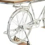 Recibidor Alexandra House Living Bike Blanco Café Hierro Madera de mango 50 x 90 x 198 cm de Alexandra House Living, Mesas - ...