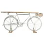 Hall de Entrada Alexandra House Living Bike Branco Café Ferro Madeira de mangueira 50 x 90 x 198 cm de Alexandra House Living...