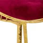 Banqueta Alexandra House Living Vermelho Dourado 46 x 70 x 55 cm de Alexandra House Living, Cadeiras - Ref: D1630249, Preço: ...