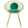 Bench Alexandra House Living Green Golden 46 x 70 x 55 cm by Alexandra House Living, Chairs - Ref: D1630250, Price: 78,17 €, ...