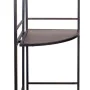 Estantería de Esquina Alexandra House Living Negro Dorado Metal Madera MDF 36 x 126 x 50 cm de Alexandra House Living, Estant...