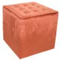 Stool Alexandra House Living Velvet MDF Wood 40 x 38 x 40 cm by Alexandra House Living, Sofas and chairs - Ref: D1630263, Pri...