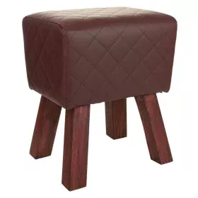 Stool Alexandra House Living PVC MDF Wood 30 x 47 x 36 cm by Alexandra House Living, Sofas and chairs - Ref: D1630267, Price:...