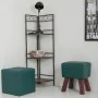 Stool Alexandra House Living PVC MDF Wood 30 x 47 x 36 cm by Alexandra House Living, Sofas and chairs - Ref: D1630269, Price:...