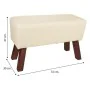 Sgabello Alexandra House Living PVC Legno MDF 30 x 47 x 72 cm di Alexandra House Living, Sedie e Divani - Rif: D1630271, Prez...