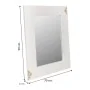 Espelho de parede Alexandra House Living Branco Vidro Madeira MDF 2 x 90 x 70 cm de Alexandra House Living, Espelhos de pared...