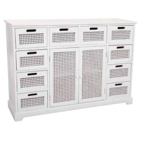 Credenza Alexandra House Living Bianco Legno di paulownia Legno MDF 33 x 78 x 113 cm di Alexandra House Living, Credenze e bu...