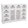 Credenza Alexandra House Living Bianco Legno di paulownia Legno MDF 33 x 78 x 113 cm di Alexandra House Living, Credenze e bu...