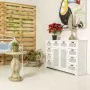 Credenza Alexandra House Living Bianco Legno di paulownia Legno MDF 33 x 78 x 113 cm di Alexandra House Living, Credenze e bu...