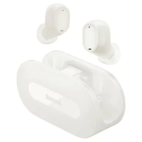 Auriculares com microfone Baseus Branco de Baseus, Auriculares com microfones - Ref: S7837775, Preço: 23,55 €, Desconto: %